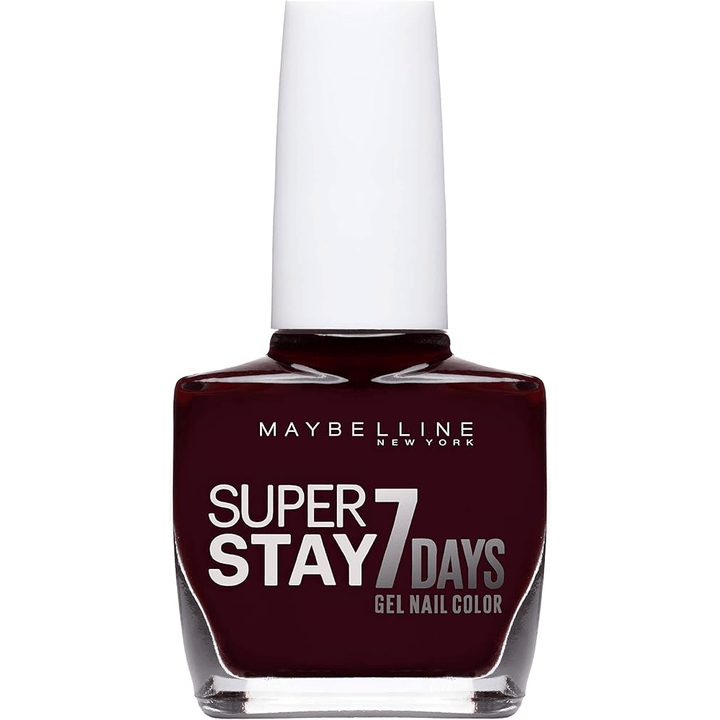 Maybelline Forever Strong SuperStay 7day Gel Nail Polish - 287 Midnight Red - Branded Beauty