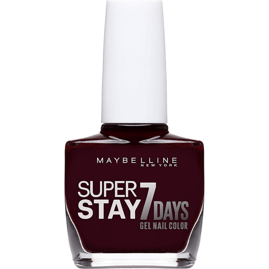 Maybelline Forever Strong SuperStay 7day Gel Nail Polish - 287 Midnight Red - Branded Beauty