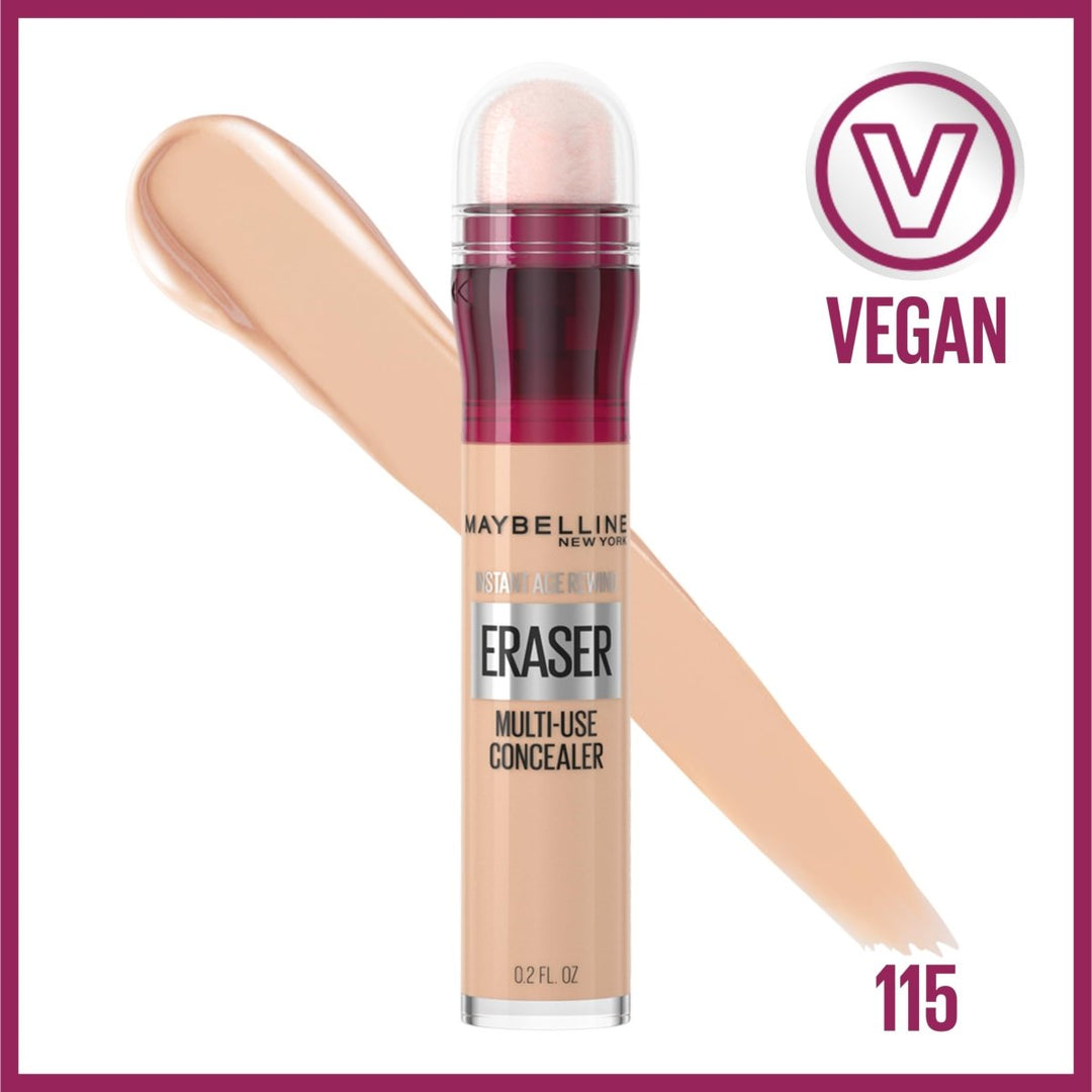 Maybelline Instant Anti Age Multi Use Concealer - 115 Warm Light - Branded Beauty