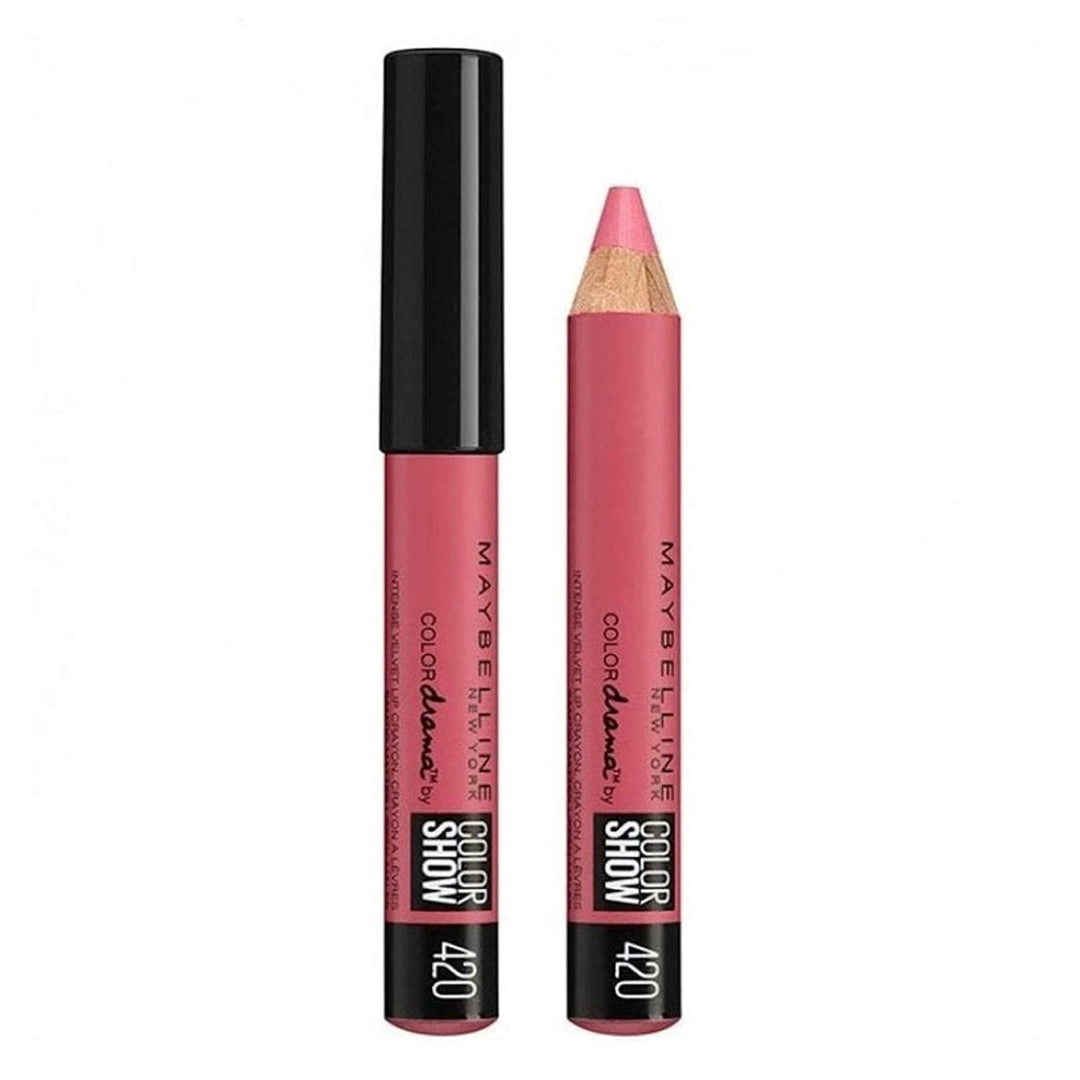 Maybelline Intense Velvet Lip Crayon - 420 In With Coral - Branded Beauty