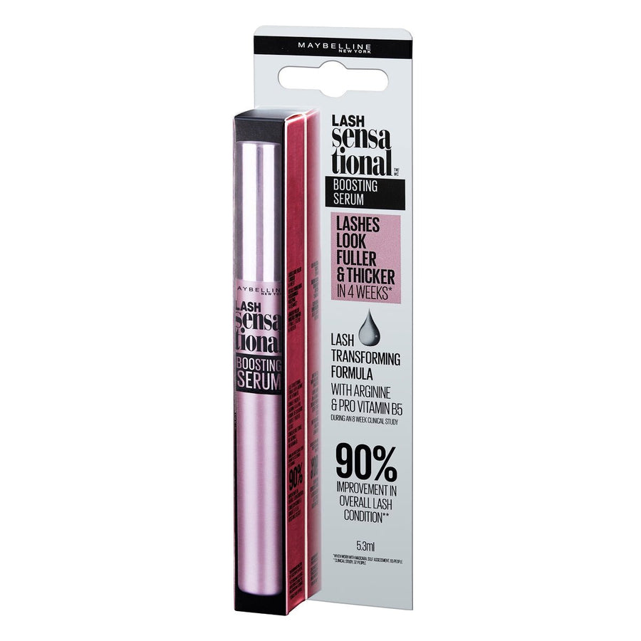 Maybelline Lash Sensational Boosting Serum Mascara - Branded Beauty
