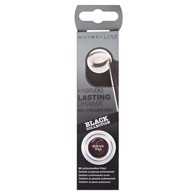 Maybelline Lasting Drama Gel Eyeliner - 08 Black Gold - Branded Beauty