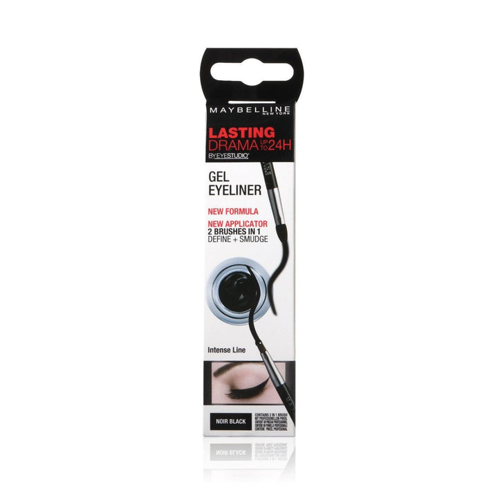 Maybelline Lasting Drama Up to 24H Gel Eyeliner - Noir Black - Branded Beauty