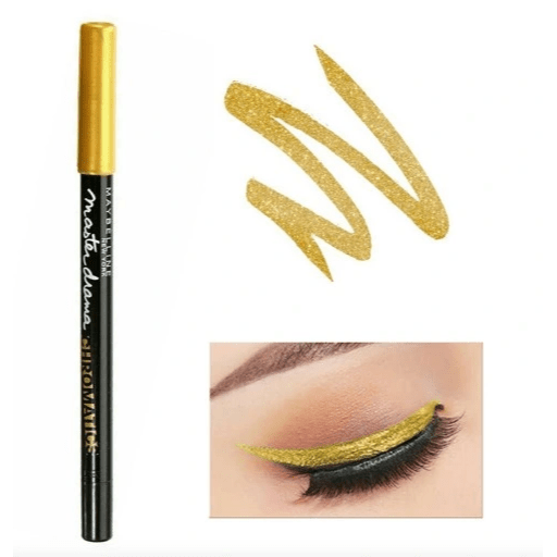 Maybelline Master Drama Khol Liner - Vibrant Gold - Branded Beauty