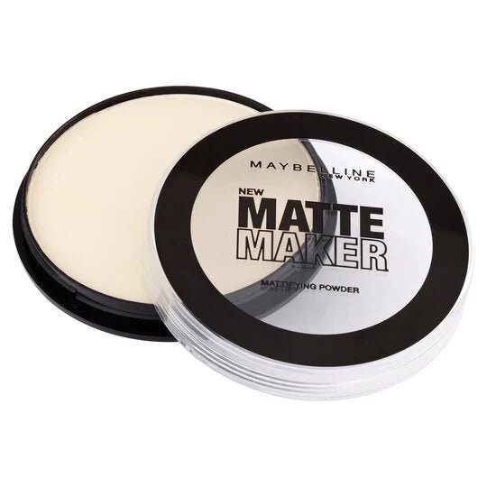 Maybelline Matte Maker Mattifying Powder - 10 Classic Ivory - Branded Beauty