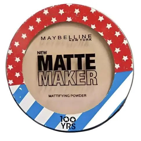 Maybelline Matte Maker Mattifying Powder - 100 Yrs 10 Classic Ivory - Branded Beauty