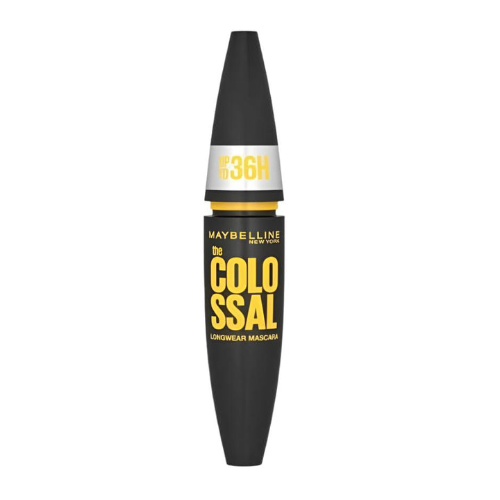 Maybelline New York Waterproof Volume Mascara The Colossal 36H No.1 Very Black - Branded Beauty
