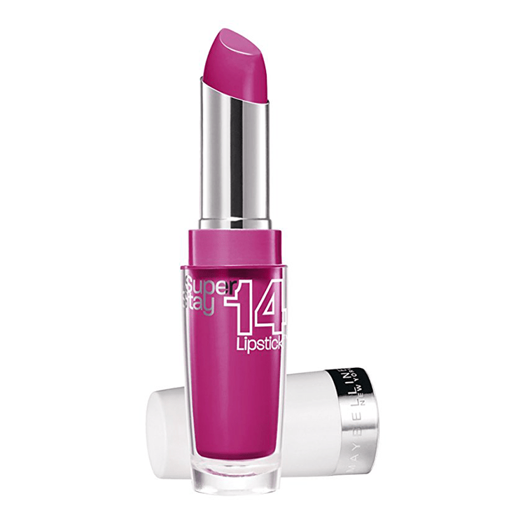 Maybelline Super Stay 14 Hr Lipstick - 135 Flash Of Fuchsia - Branded Beauty