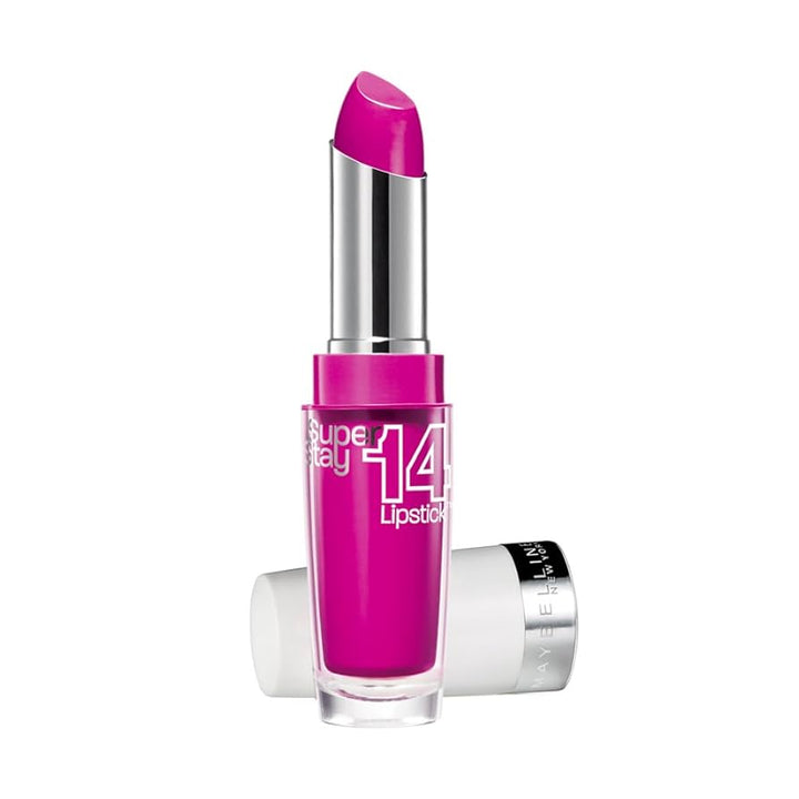 Maybelline Super Stay 14 Hr Lipstick - 160 Infinitely Fuchsia - Branded Beauty