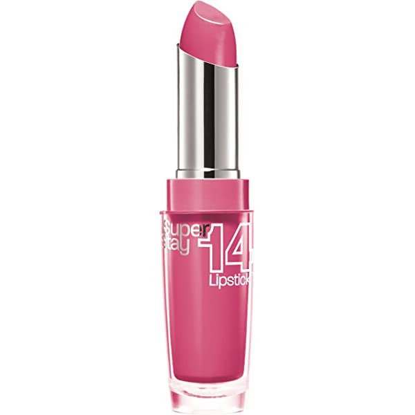 Maybelline Super Stay 14 Hr Lipstick - 190 Persistantly Pink - Branded Beauty
