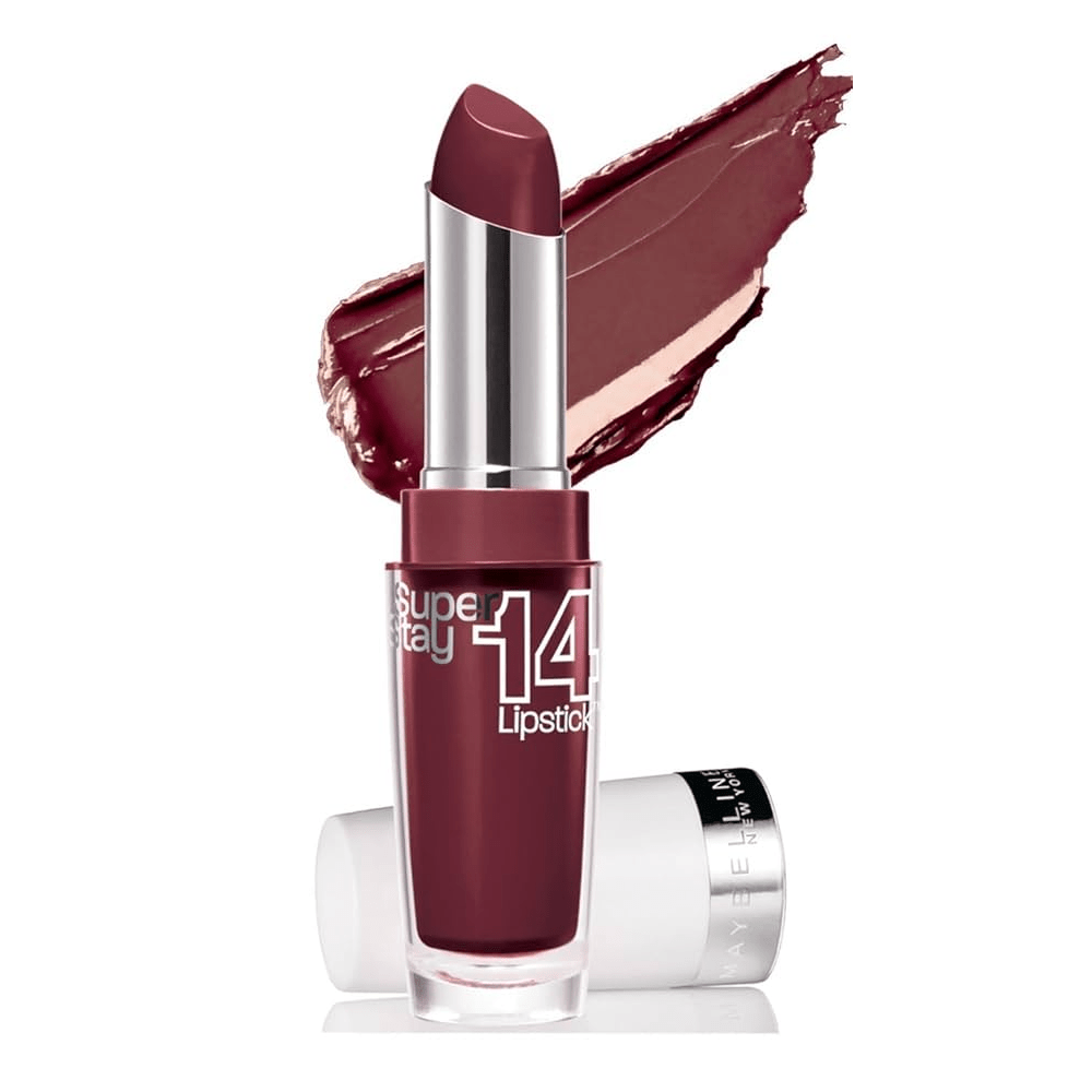 Maybelline Super Stay 14 Hr Lipstick - 260 Always Plum - Branded Beauty