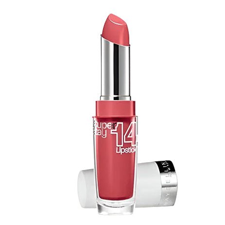 Maybelline Super Stay 14 Hr Lipstick - 430 Stay With Me Coral - Branded Beauty
