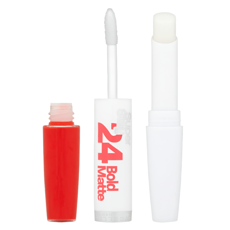 Maybelline Super Stay 24H Lipstick - 815 Fire Corail - Branded Beauty