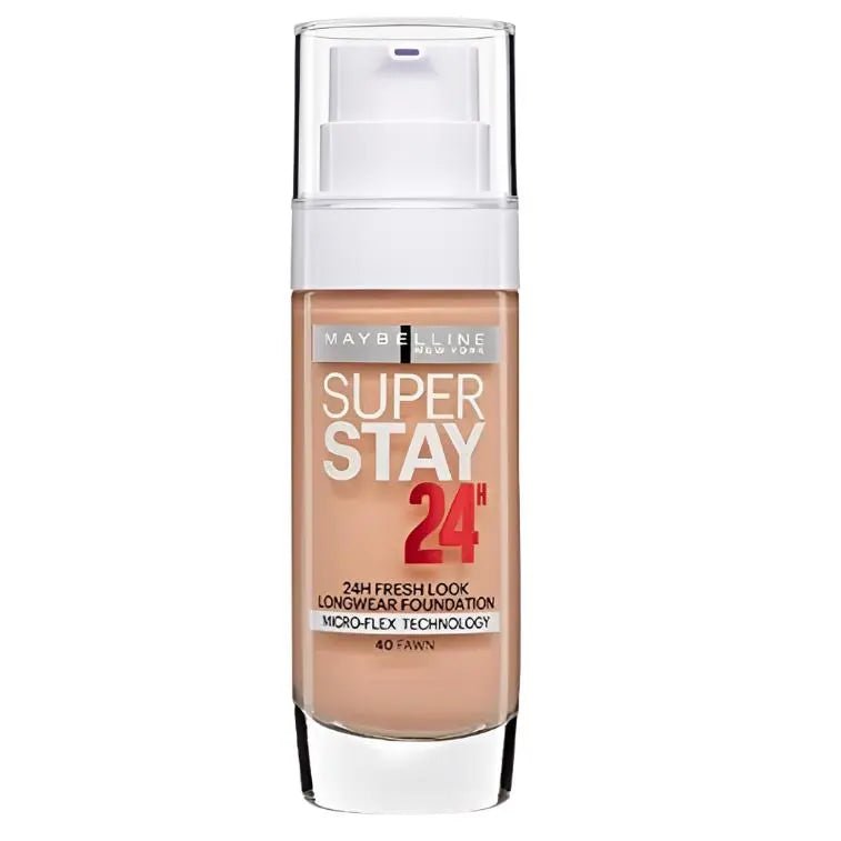 Maybelline Super Stay 24H Longwear Foundation 40 Fawn - Branded Beauty
