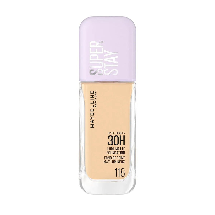 Maybelline Super Stay 30 H Lumi - Matte Foundation - 118 - Branded Beauty