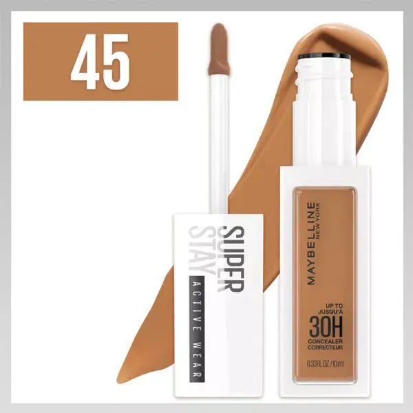 Maybelline Super Stay Active Wear Concealer - 45 Tan - Branded Beauty