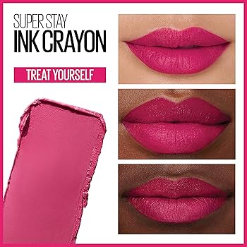 Maybelline Super Stay Ink Crayon Lip Crayon - 35 Treat Yourself - Branded Beauty