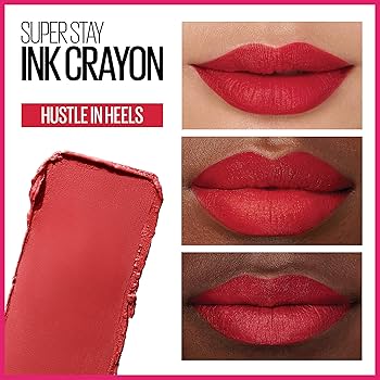 Maybelline Super Stay Ink Crayon Lip Crayon - 45 Hustle in Heels - Branded Beauty