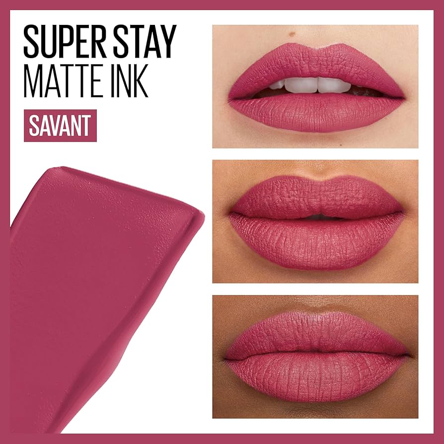 Maybelline Super Stay Matte Ink Lipstick - 155 Savant - Branded Beauty