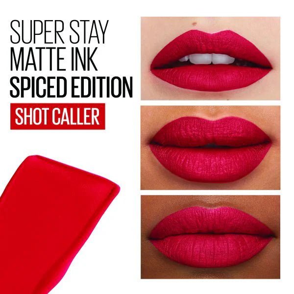 Maybelline Super Stay Matte Ink Lipstick - 325 Shot Caller - Branded Beauty