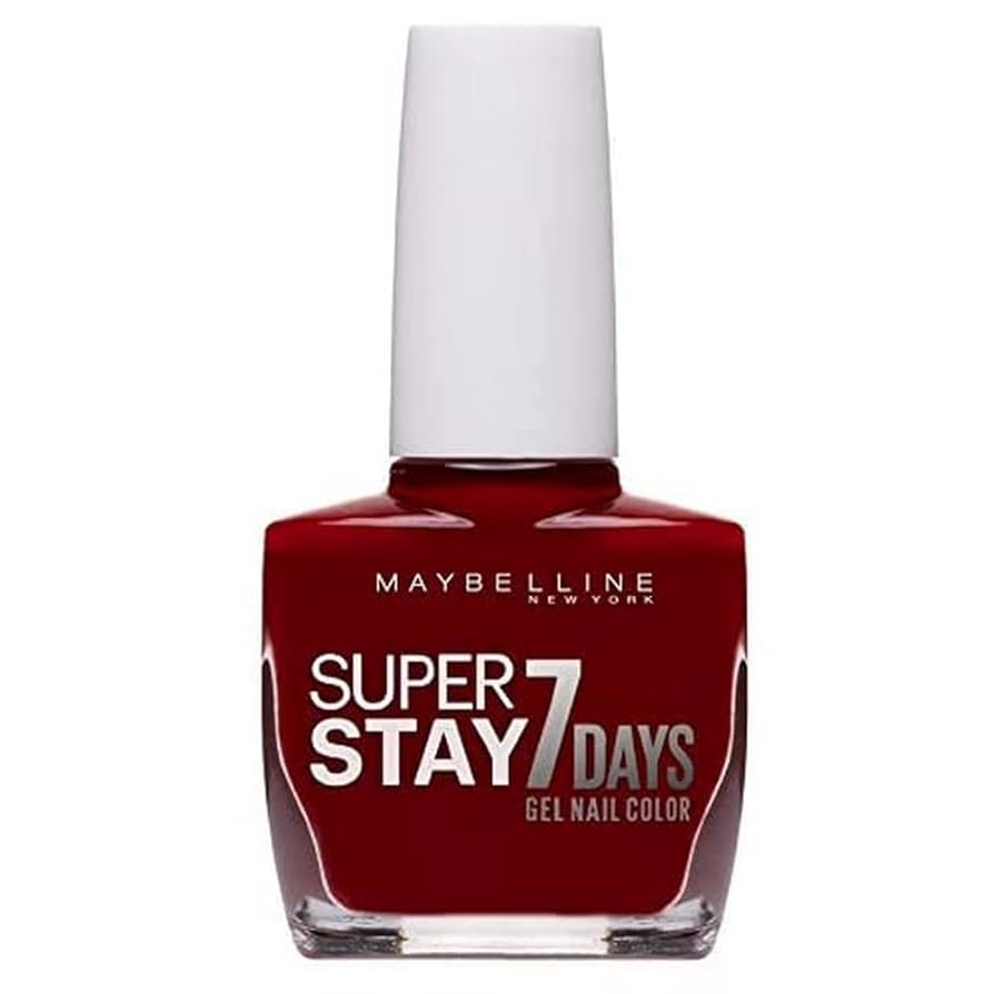 Maybelline Super Stay Nail Polish - 06 Deep Red - Branded Beauty