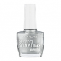 Maybelline Super Stay Nail Polish - 881 Silver Satin - Branded Beauty