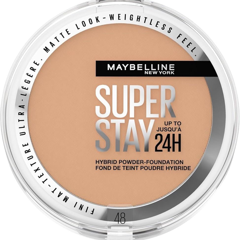 Maybelline Super Stay Up To 24H Hybrid Powder Foundation - 48 - Branded Beauty