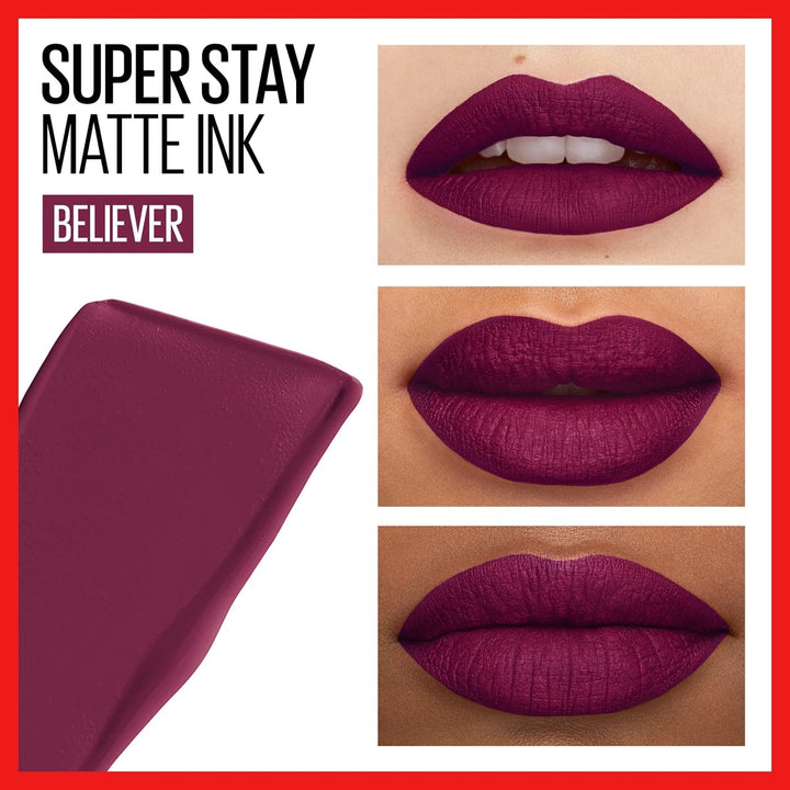 Maybelline Superstay 24 Matte Ink Lipstick - 40 Believer - Branded Beauty