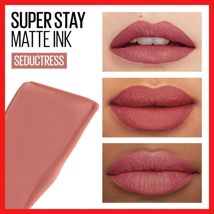 Maybelline Superstay 24 Matte Ink Lipstick - 65 Seductress - Branded Beauty