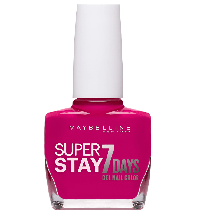 Maybelline SuperStay 7 Days Nail Polish - 155 Bubble Gum - Branded Beauty
