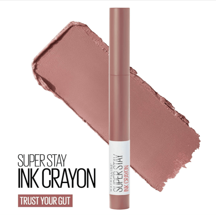 Maybelline Superstay Ink Crayon Lip Crayon - 10 Trust Your Gut - Branded Beauty