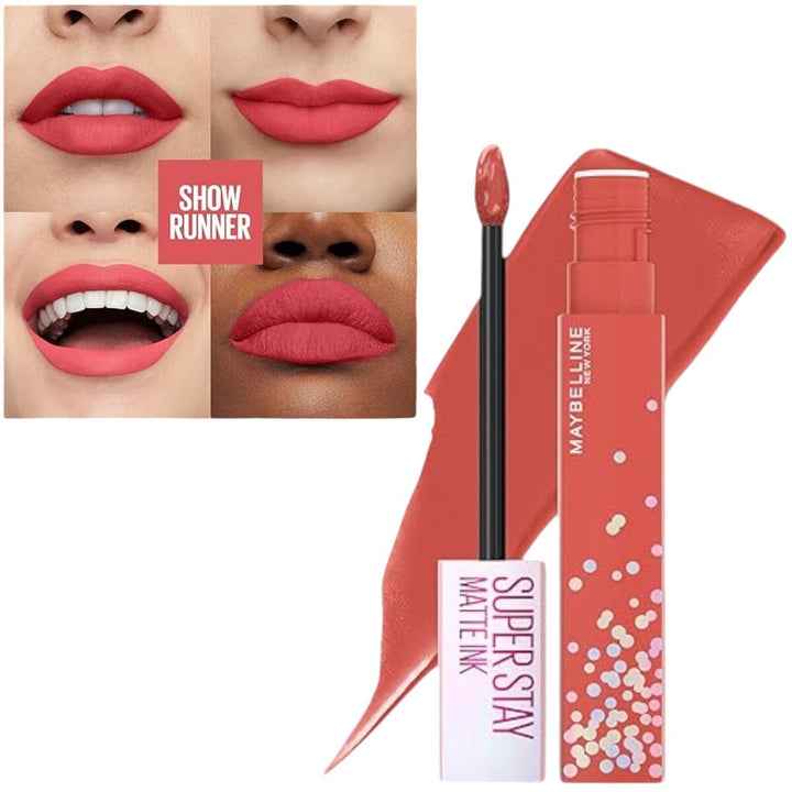 Maybelline Superstay Liquid Ink Lipstick - 400 Showrunner - Branded Beauty
