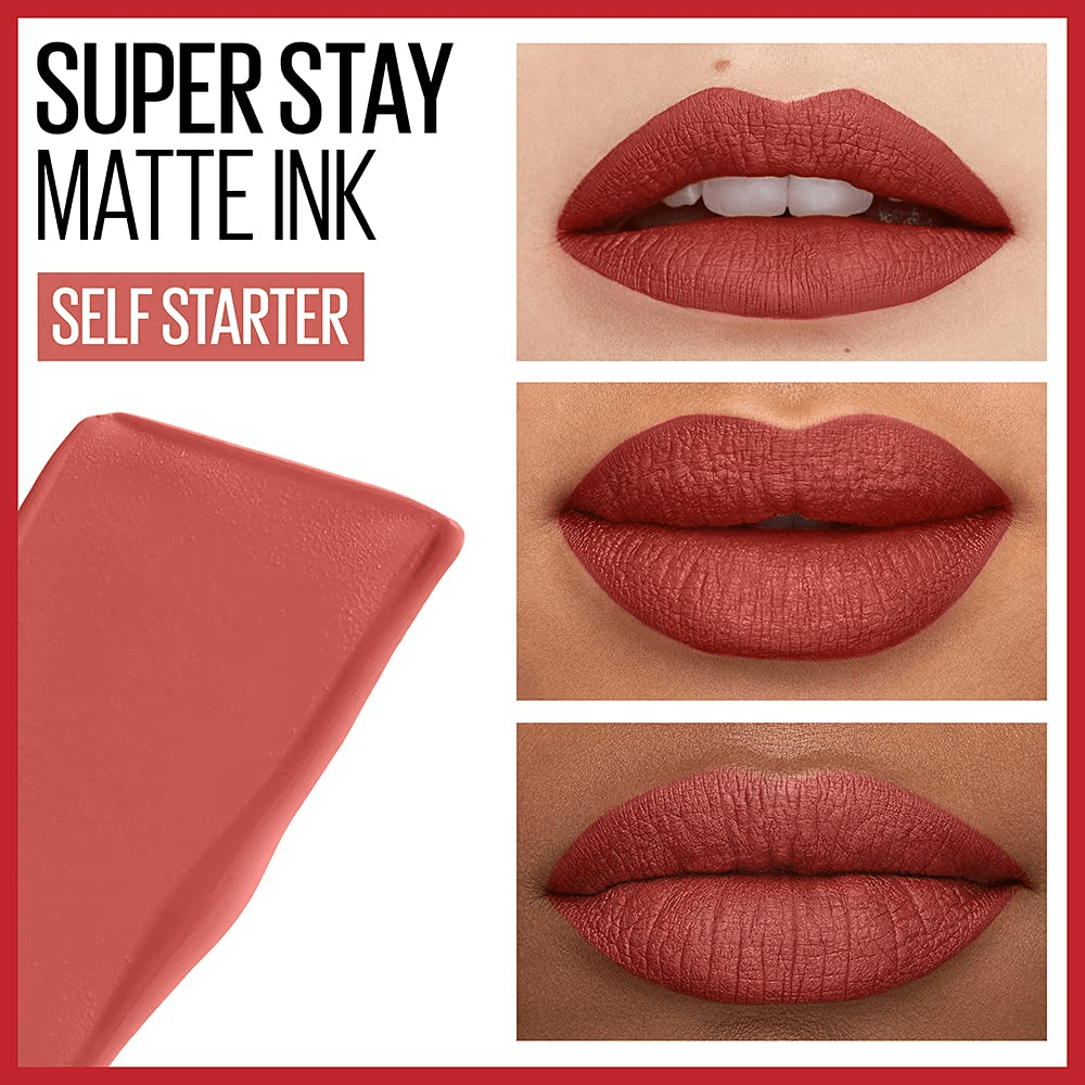 Maybelline Superstay Matte Ink - 130 Self - Starter - Branded Beauty