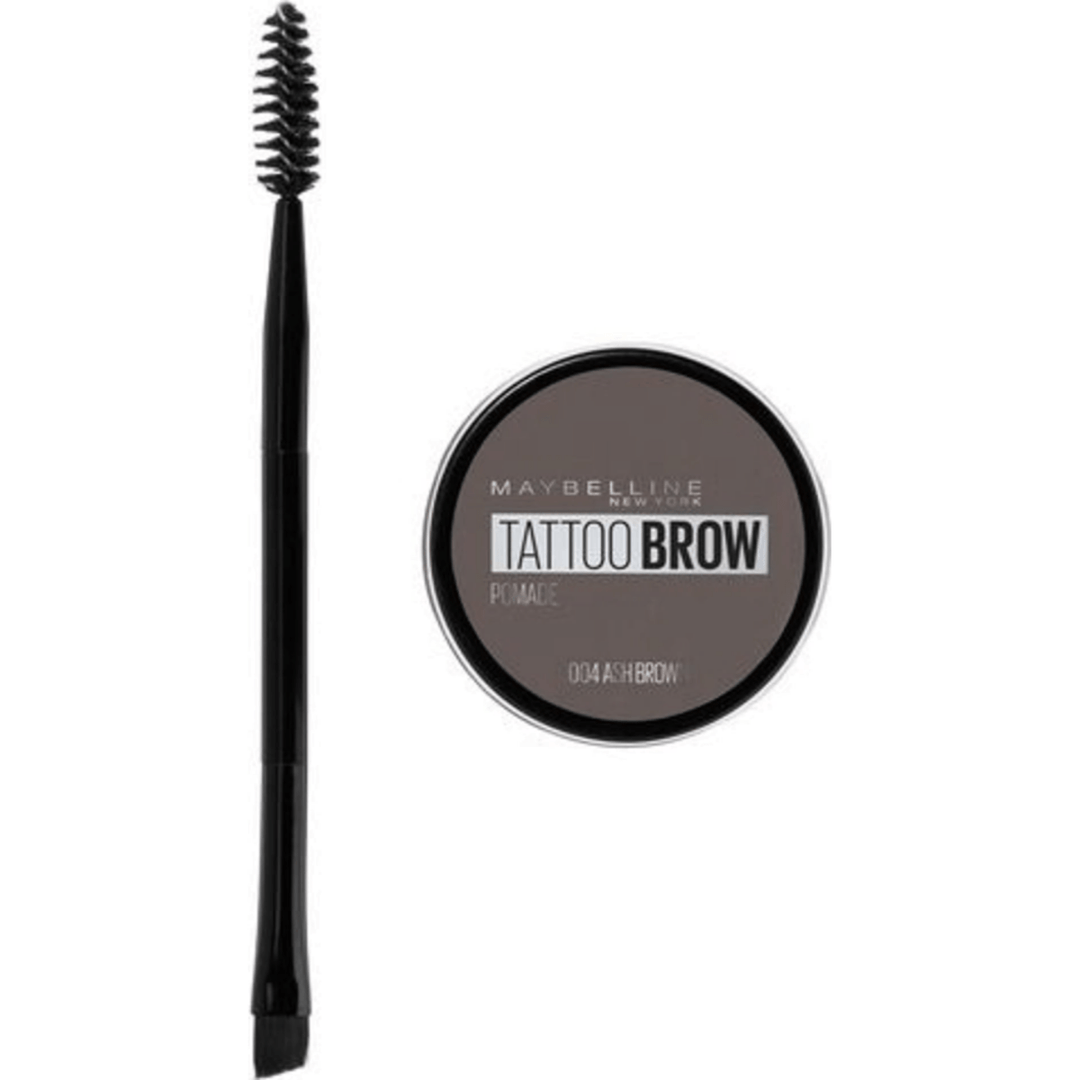 Maybelline Tattoo Brow Pomade - 04 Ash Brown - Branded Beauty