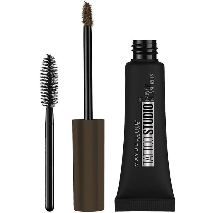 Maybelline Tattoo Brow Waterproof Gel - 06 Deep Brown - Branded Beauty