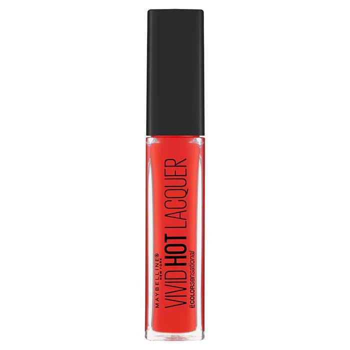 Maybelline Vivid Hot Lacquer Lipstick - 70 So Hot - Branded Beauty