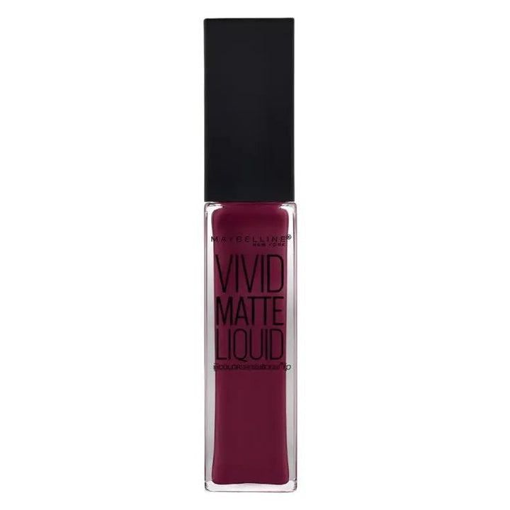 Maybelline Vivid Matte Liquid Lip Gloss 39 Corrupt Cranberry - Branded Beauty