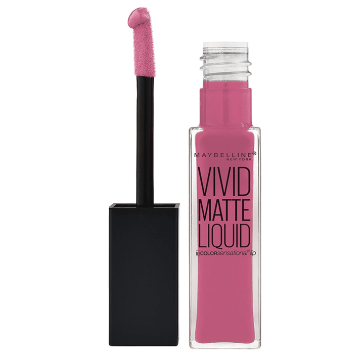 Maybelline Vivid Matte Liquid Lipstick - 12 Twisted Tulip - Branded Beauty