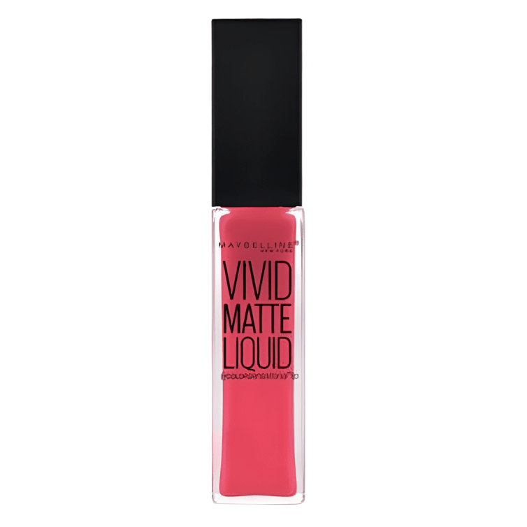 Maybelline Vivid Matte Liquid Lipstick - 20 Coral Courage - Branded Beauty