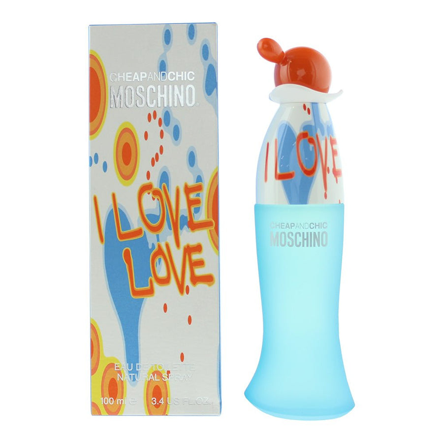 MOSCHINO I LOVE LOVE FEMME EDT SPRAY 100ML - Branded Beauty