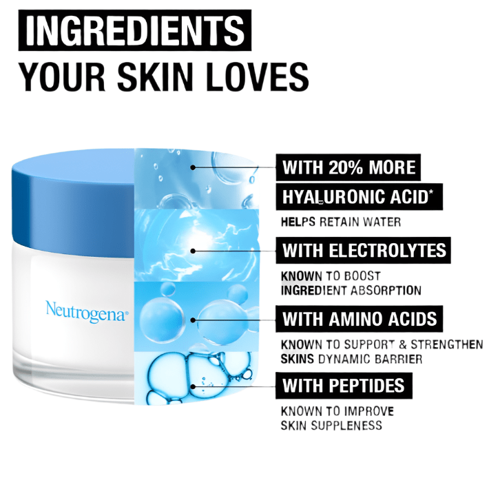 Neutrogena Hydro Boost Sleep Cream 50ml - Branded Beauty