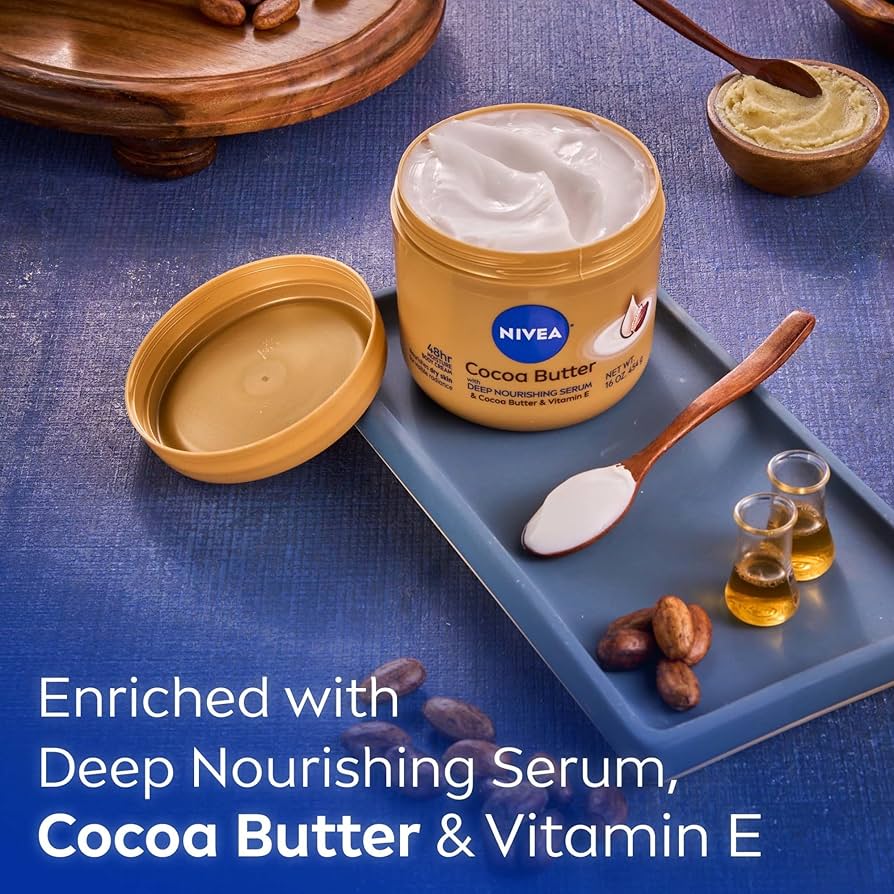 Nivea Cocoa Butter Body Cream - 400ml - Branded Beauty