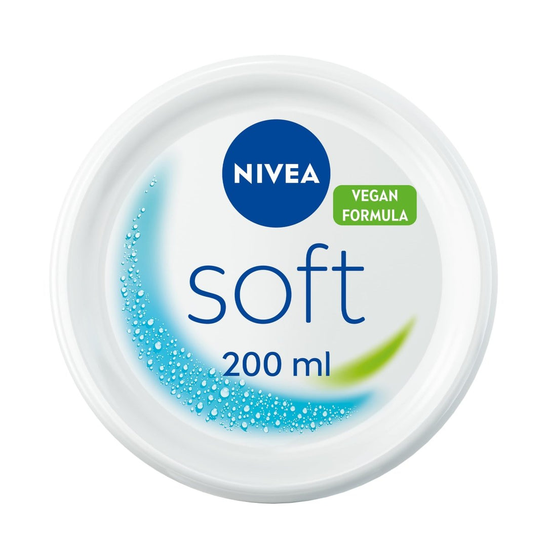 Nivea Soft Moisturising Cream - 200ml - Branded Beauty