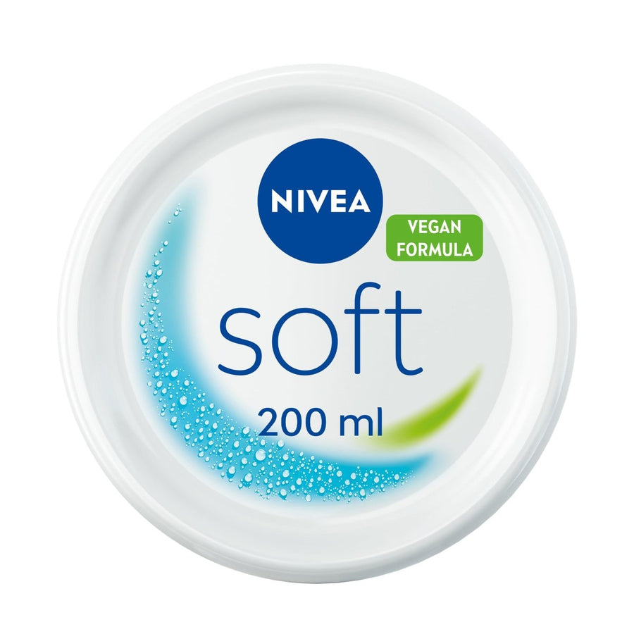 Nivea Soft Moisturising Cream - 200ml - Branded Beauty