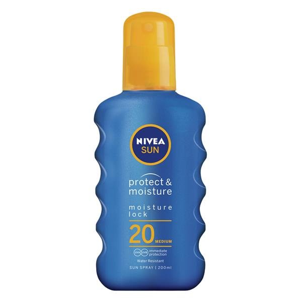 Nivea Sun Protect Spray SPF20 - 200ml - Branded Beauty