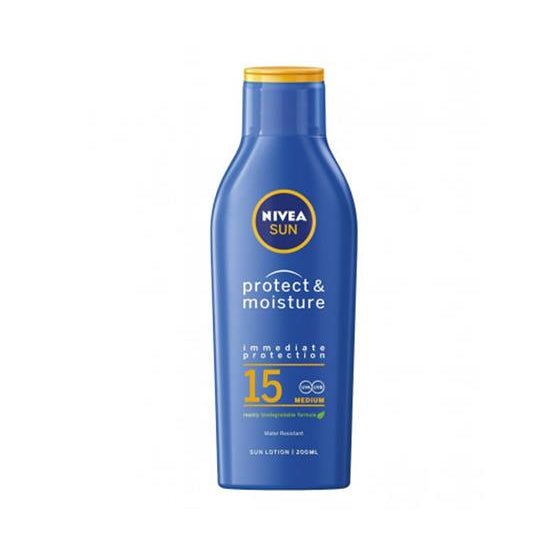 Nivea Sun Tan Lotion SPF15 - 200ml - Branded Beauty