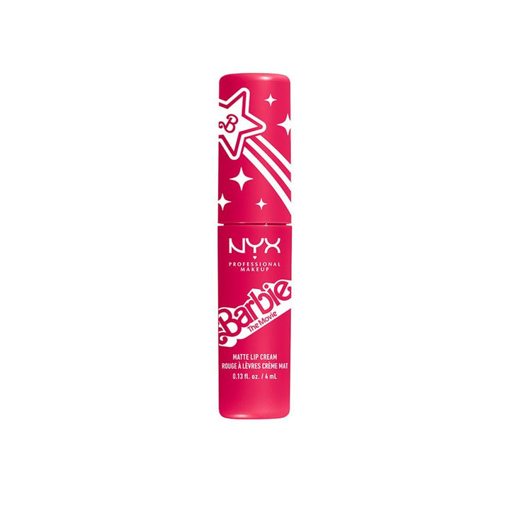 NYX Barbie The Movie Matte Lip Cream - 01 Dreamhouse Pink - Branded Beauty
