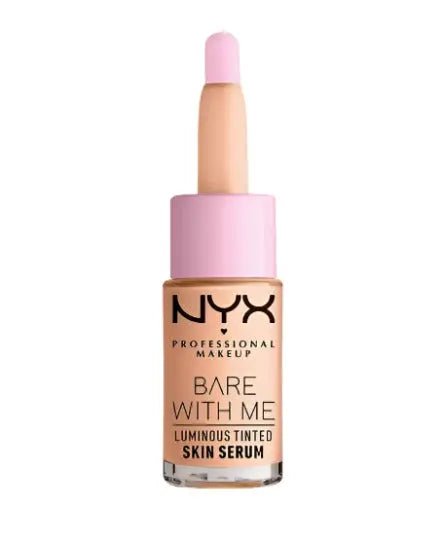 NYX Bare With Me Luminous Tinted Skin Serum - 01 Universal Light - Branded Beauty