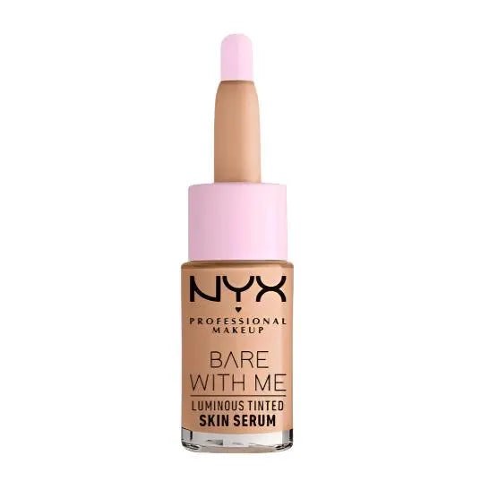 NYX Bare With Me Luminous Tinted Skin Serum 02 Universal Light Medium - Branded Beauty