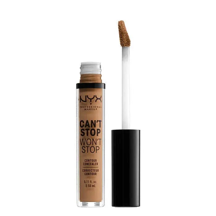 NYX Can't Stop Won't Stop Concealer - 12.7 Neutral Tan - Branded Beauty